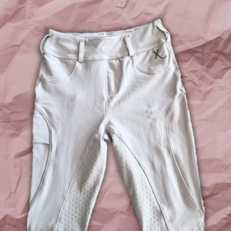 KIDS - White Sticky Bum Jods